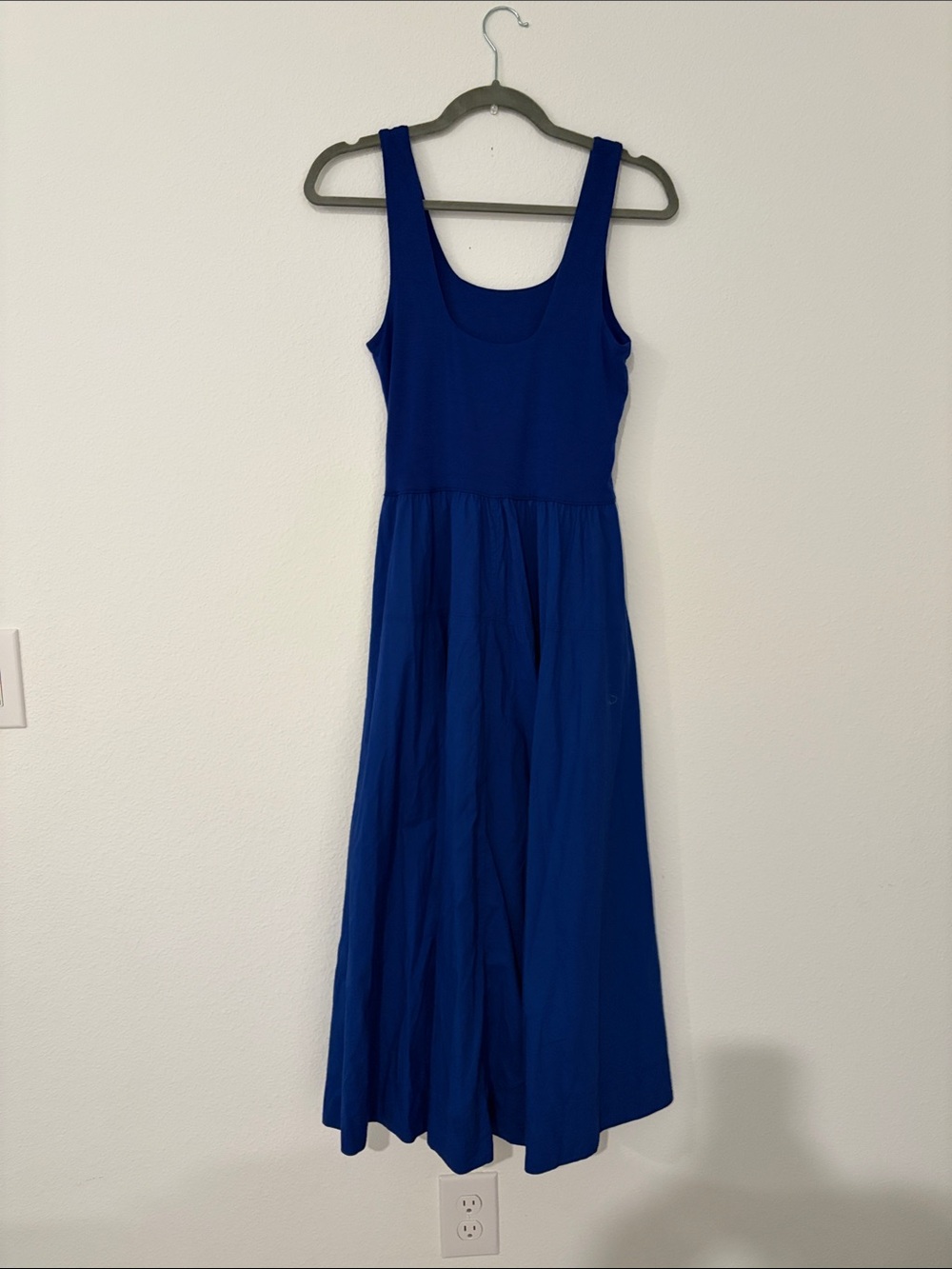 NWT everlane riviera dress blue size small